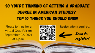 AMST 2021 Virtual Grad Fair
